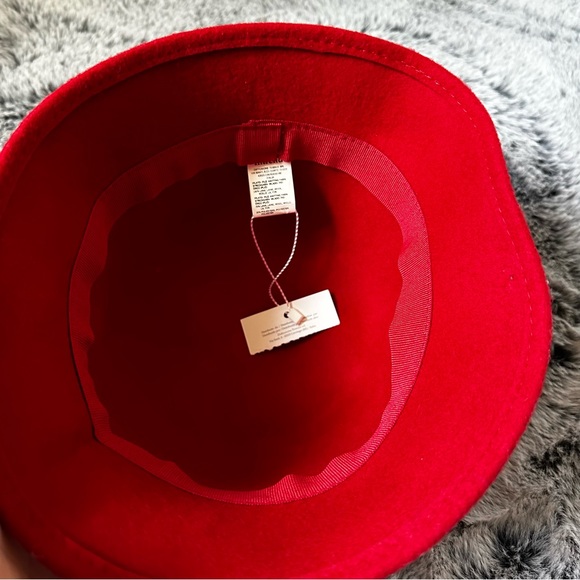 SOLD! on ebay Intrend by MaxMara Accessories Wool Cloche with Ribbon - Picture 12 of 13